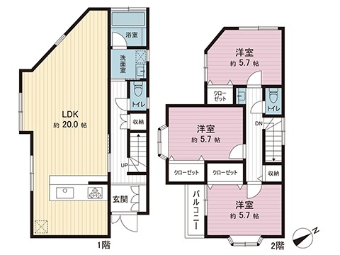 中古戸建 綾瀬市吉岡東１丁目 相鉄本線海老名駅 2,490万円