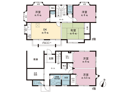 中古戸建 厚木市飯山南２丁目 小田急線本厚木駅 1,780万円