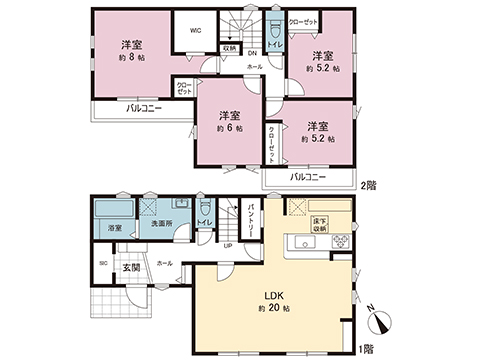 新築戸建 綾瀬市綾西５丁目 小田急線海老名駅 4,899万円