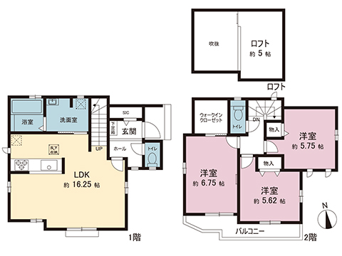 新築戸建 松戸市古ケ崎３丁目 千代田常磐線北松戸駅 3,490万円