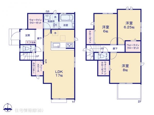 新築戸建 東京都小平市小川町１丁目3020 西武拝島線東大和市駅 5,090万円