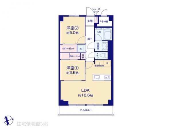 中古マンション 東京都世田谷区世田谷３丁目11-8 東急世田谷線上町駅 4,799万円