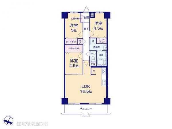 中古マンション 愛知県清須市阿原神門242 JR東海道本線（熱海〜米原）枇杷島駅 1,299万円
