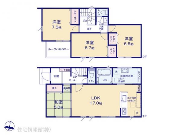 新築戸建 千葉県市原市光風台２丁目223 小湊鐵道光風台駅 2,790万円
