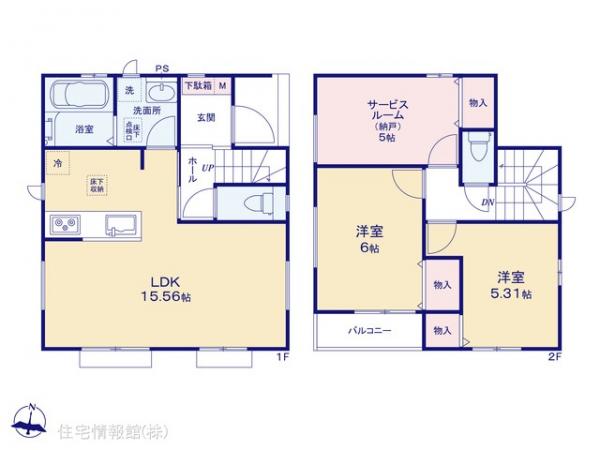新築戸建 東京都足立区六木２丁目2-26 千代田常磐線亀有駅 4,390万円