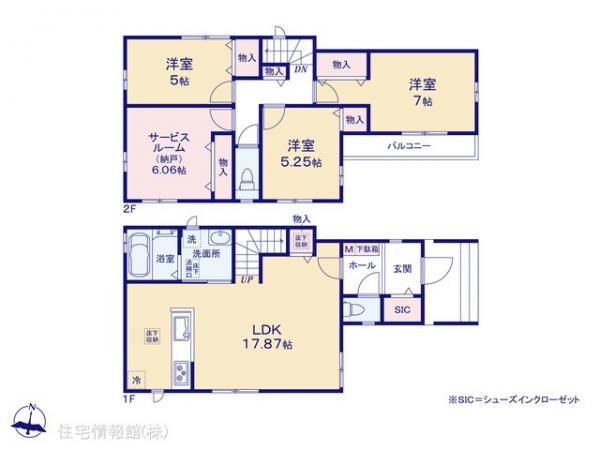 新築戸建 東京都足立区六木２丁目2-26 千代田常磐線亀有駅 4,990万円