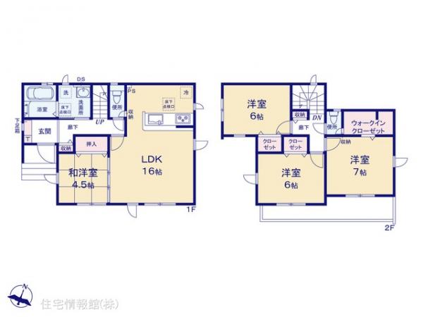 新築戸建 埼玉県草加市遊馬町629-4 日暮里・舎人ライナー見沼代親水公園駅 4,199万円