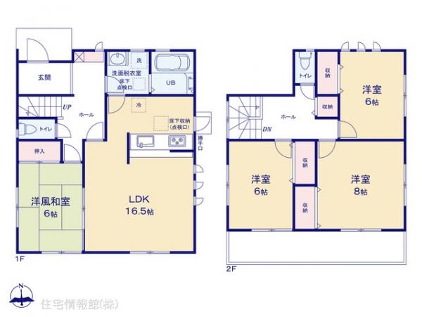 新築戸建 宇都宮市鶴田町 JR日光線鶴田駅 3,490万円