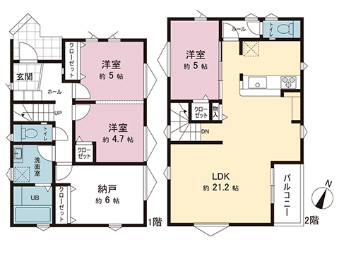 新築戸建 三浦郡葉山町長柄 JR横須賀線逗子駅 4,499万円