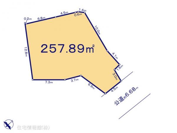 土地 神奈川県横浜市中区豆口台78-2 JR京浜東北線山手駅 1億800万円