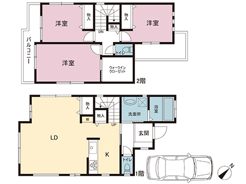 中古戸建 綾瀬市上土棚南４丁目 小田急江ノ島線長後駅 3,180万円