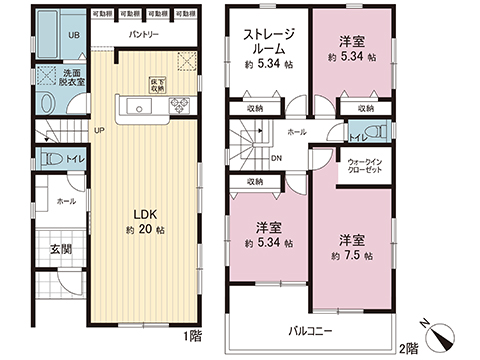 新築戸建 高座郡寒川町大曲３丁目 JR相模線香川駅 3,880万円
