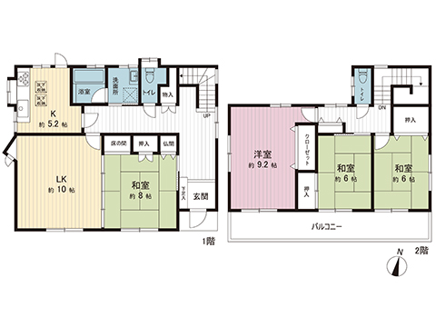 中古戸建 横浜市磯子区杉田９丁目 京急本線京急富岡駅 3,499万円
