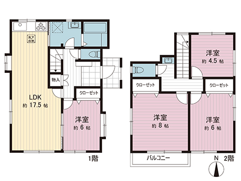 中古戸建 横浜市磯子区洋光台６丁目 JR根岸線洋光台駅 3,497万円