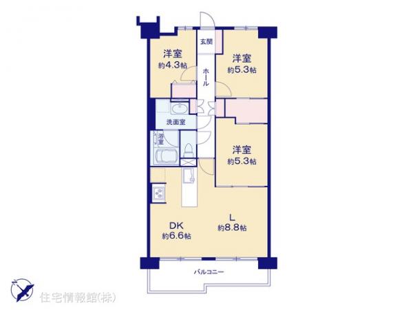 中古マンション 埼玉県川越市脇田本町31-16 東武東上線川越駅 3,299万円