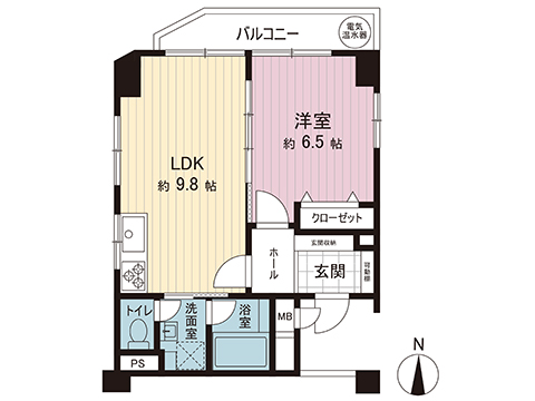 中古マンション 東京都西東京市芝久保町２丁目 西武新宿線田無駅 1,890万円