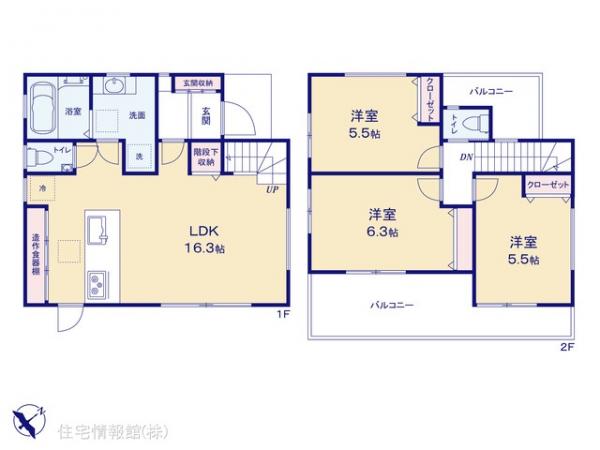 新築戸建 埼玉県ふじみ野市苗間585-18 東武東上線ふじみ野駅 4,480万円