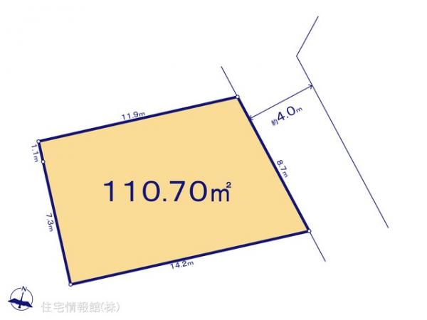 土地 神奈川県海老名市上今泉１丁目3746-1 小田急線海老名駅 2,880万円