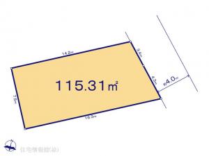 土地 神奈川県海老名市上今泉１丁目3746-1 小田急線海老名駅 28800000