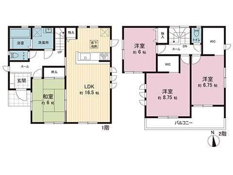 新築戸建 宇都宮市今宮１丁目 東武宇都宮線江曽島駅 3,190万円