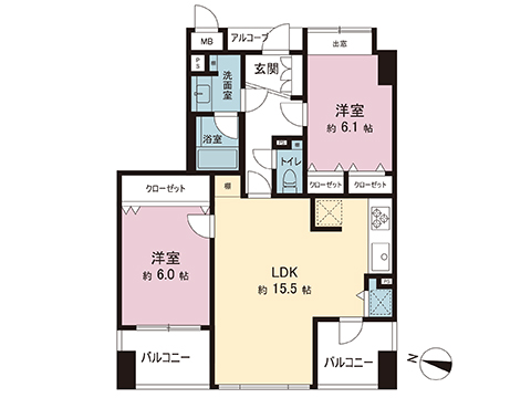 中古マンション 茅ヶ崎市茅ヶ崎１丁目 JR東海道本線(東京〜熱海)茅ヶ崎駅 3,899万円