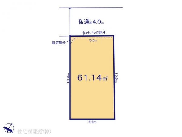 土地 東京都足立区中川５丁目623-6 千代田常磐線亀有駅 3,790万円