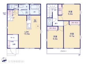 新築戸建 東京都あきる野市草花（住居表示未確定） JR五日市線東秋留駅 2,780万円