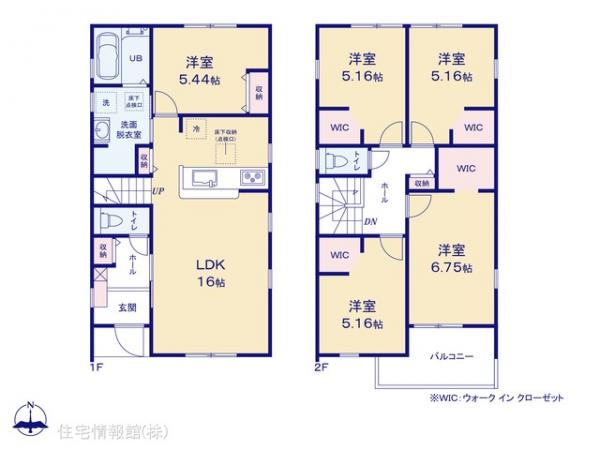 新築戸建 愛知県小牧市大字久保一色3310-14 名鉄小牧線田県神社前駅 2,980万円