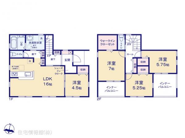 新築戸建 愛知県江南市河野町河野26 名鉄犬山線江南駅 2,480万円