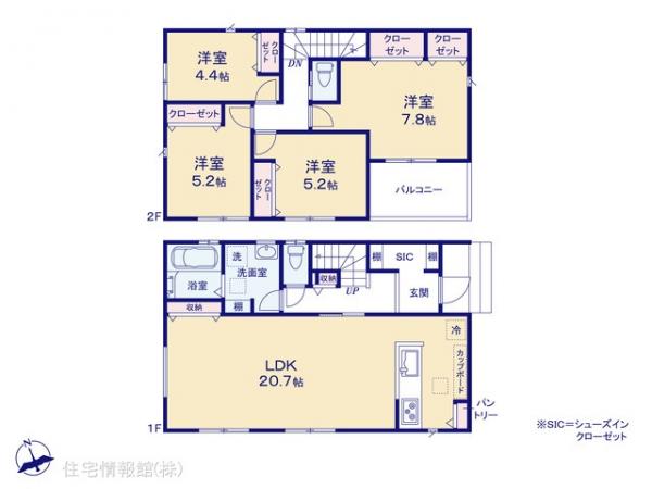 新築戸建 神奈川県横浜市保土ケ谷区仏向町1280-1 相鉄本線和田町駅 5,090万円