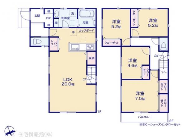 新築戸建 神奈川県横浜市保土ケ谷区仏向町1280-1 相鉄本線和田町駅 5,190万円