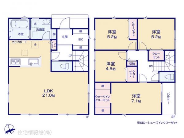 新築戸建 神奈川県横浜市保土ケ谷区仏向町1280-1 相鉄本線和田町駅 4,890万円
