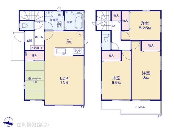新築戸建 埼玉県春日部市備後東２丁目 東武伊勢崎線一ノ割駅 3,190万円