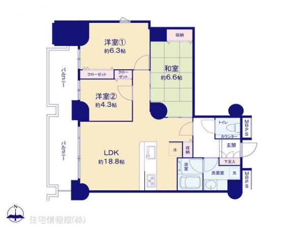 中古マンション 埼玉県川口市元郷２丁目15-1 JR京浜東北線川口駅 5,780万円