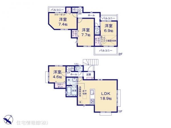 新築戸建 埼玉県さいたま市大宮区高鼻町２丁目320-21 東武野田線北大宮駅 6,280万円