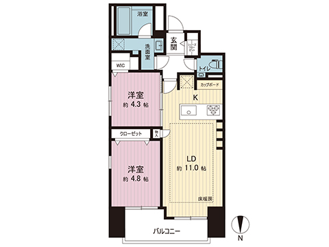 中古マンション 府中市八幡町２丁目 京王線東府中駅 3,980万円