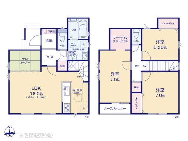 新築戸建 千葉県船橋市大穴北８丁目490-69 京成松戸線高根公団駅 2,990万円