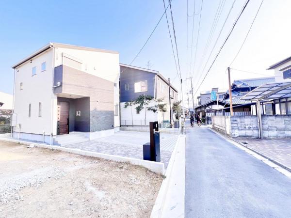 堺市中区福田 戸建 前面道路含む現地写真
