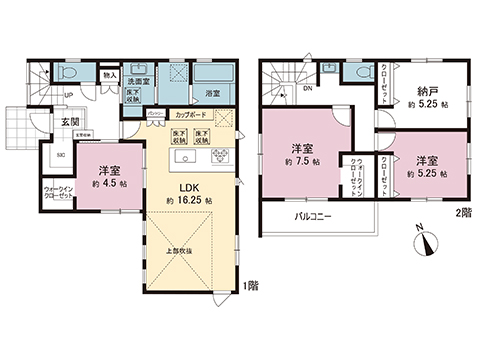 新築戸建 厚木市愛甲西１丁目 小田急線愛甲石田駅 4,380万円