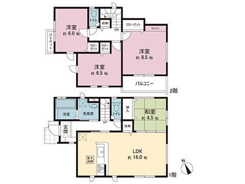 新築戸建 秦野市堀西 小田急線渋沢駅 2,499万円