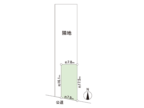 土地 平塚市纒 JR東海道本線(東京〜熱海)大磯駅 1,481万円