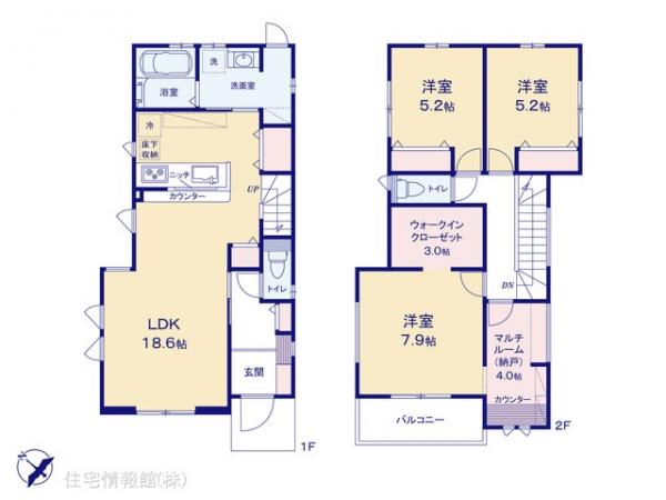 新築戸建 千葉県佐倉市上志津1780-7 京成本線志津駅 3,298万円