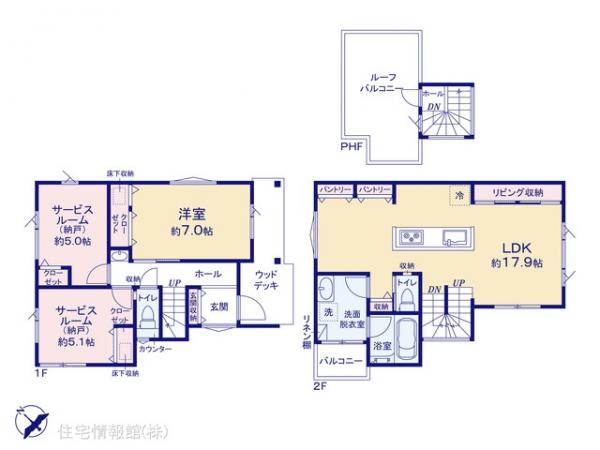 新築戸建 神奈川県藤沢市本鵠沼５丁目9 小田急江ノ島線本鵠沼駅 6,790万円