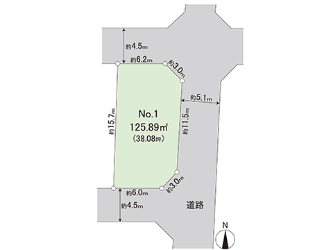 土地 平塚市山下１丁目 JR東海道本線(東京〜熱海)大磯駅 2,230万円