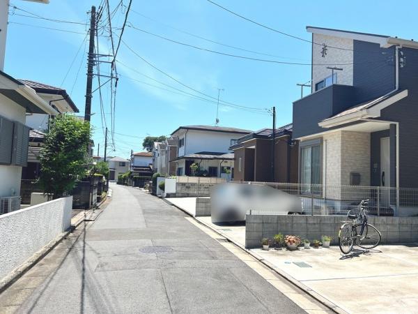 大和市上和田 中古戸建 前面道路含む現地写真