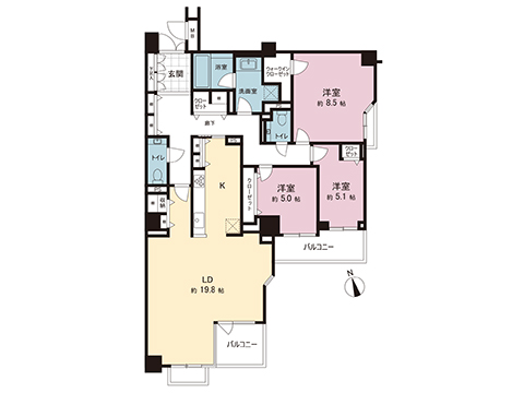 中古マンション 横浜市港北区大倉山５丁目 東急東横線大倉山駅 8,000万円