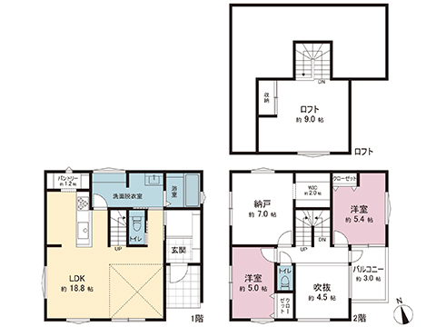 新築戸建 海老名市杉久保南３丁目 JR相模線海老名駅 3,380万円