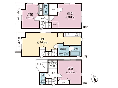 中古戸建 横浜市港南区最戸１丁目 京急本線上大岡駅 5,980万円