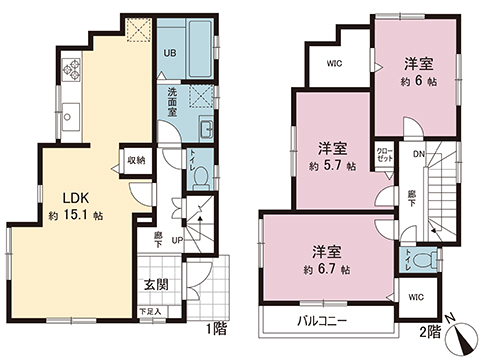 中古戸建 柏市あけぼの２丁目 千代田常磐線柏駅 3,980万円
