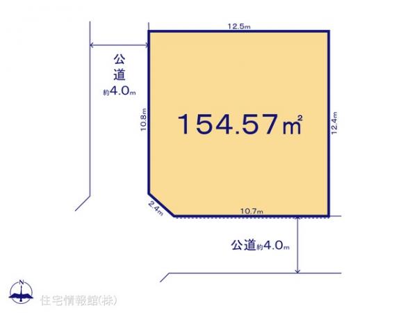 土地 千葉県船橋市松が丘２丁目753-76 京成松戸線高根公団駅 1,990万円